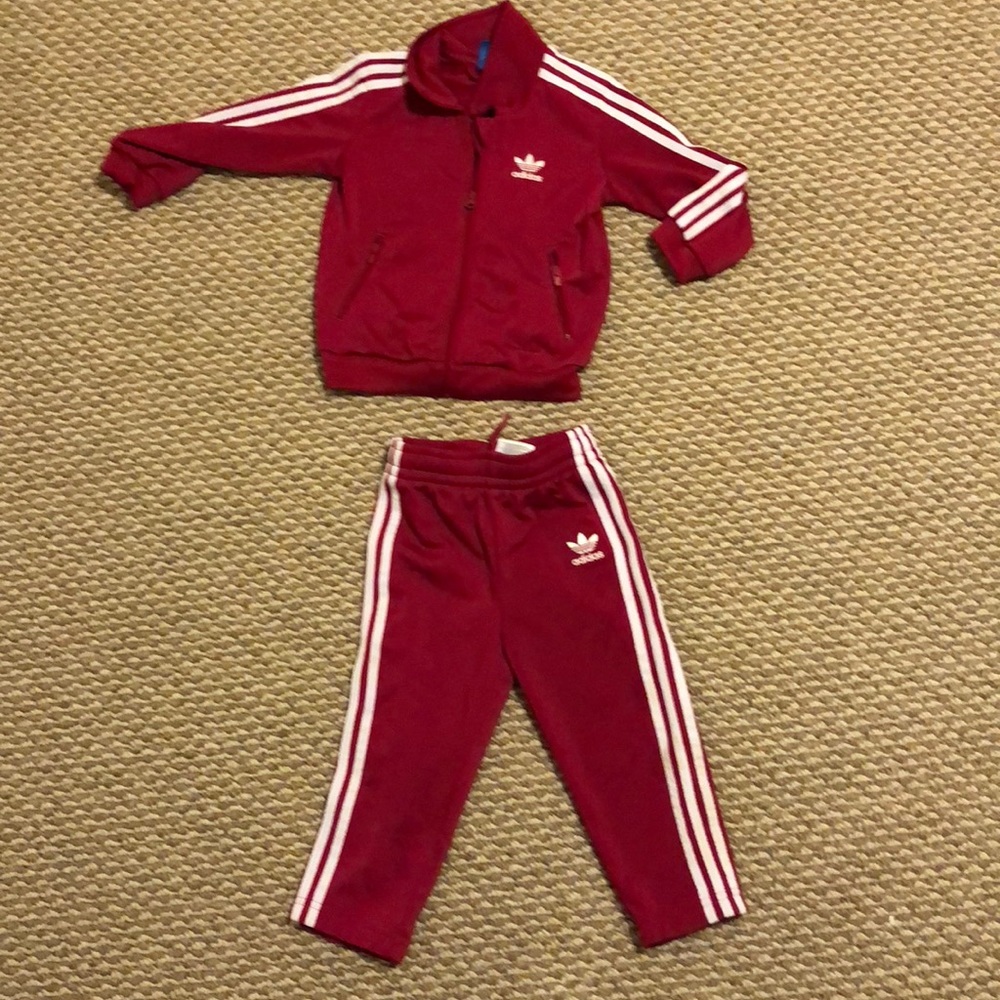 Adidas baby track suit